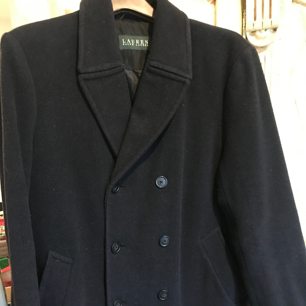 MENS Ralph Lauren Wool Blend Pea Coat